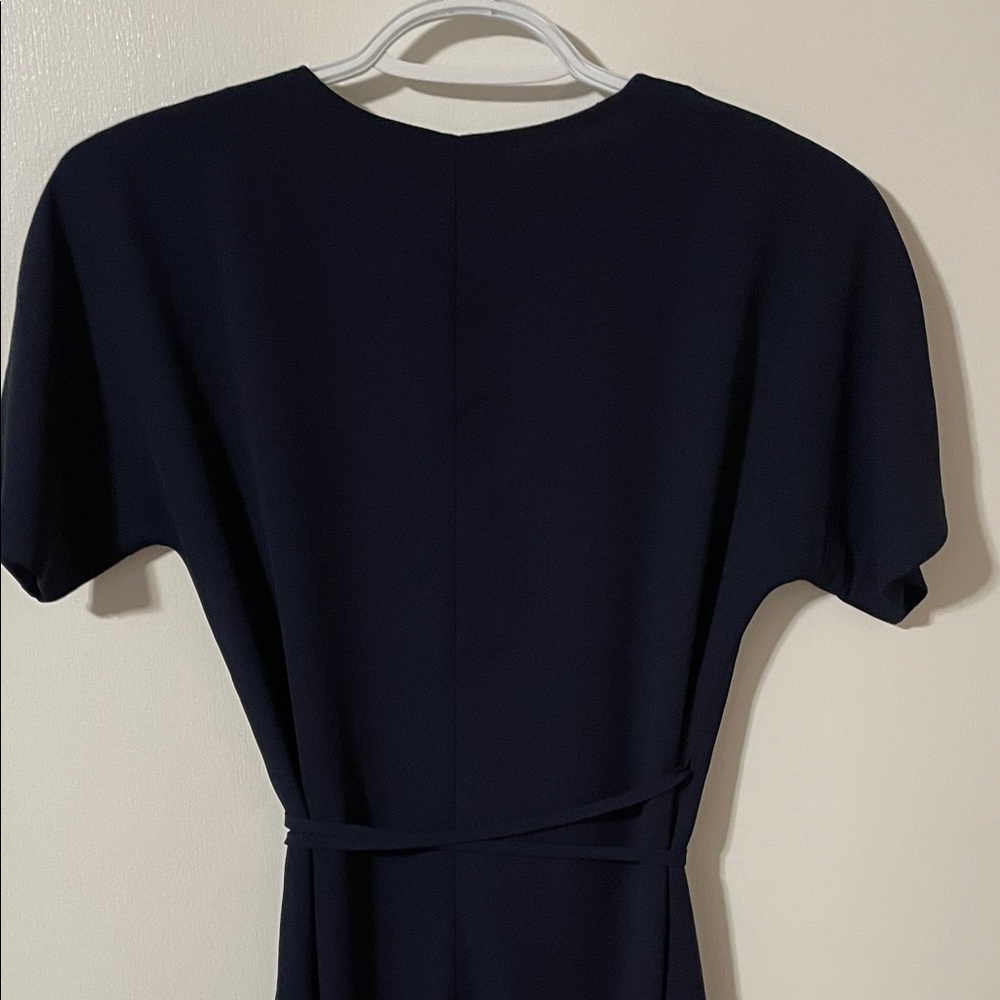Babaton Wallace Navy Wrap Dress Size XXS - Picture 10 of 11